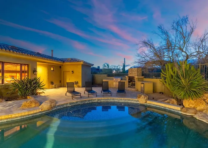 Dom wakacyjny Luxury Estate With Pool Desert Views & Casita Cave Creek