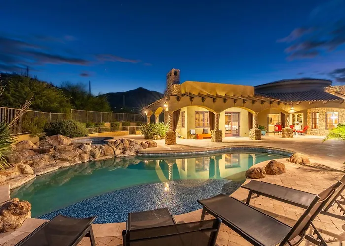 Luxury Estate With Pool Desert Views & Casita Dom wakacyjny