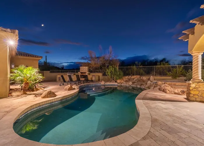 Luxury Estate With Pool Desert Views & Casita Dom wakacyjny Cave Creek