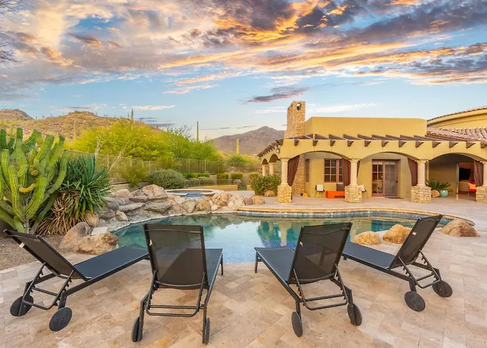 Luxury Estate With Pool Desert Views & Casita Dom wakacyjny *