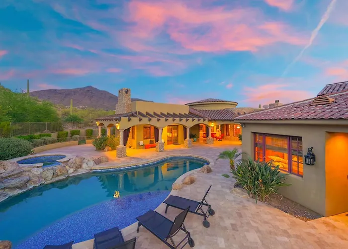Luxury Estate With Pool Desert Views & Casita Dom wakacyjny *