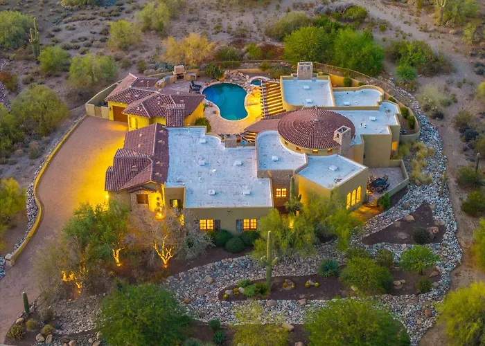 Luxury Estate With Pool Desert Views & Casita