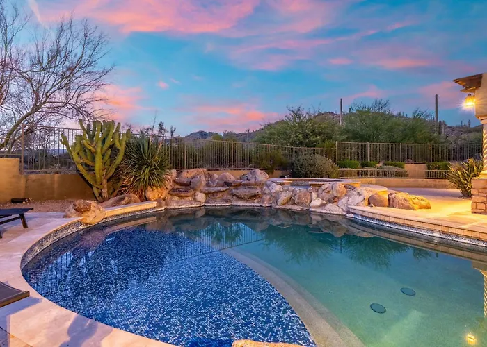Luxury Estate With Pool Desert Views & Casita Dom wakacyjny Cave Creek