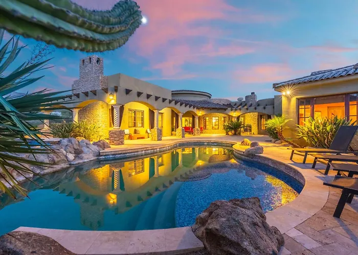 Dom wakacyjny Luxury Estate With Pool Desert Views & Casita Cave Creek