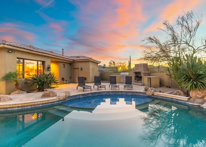 Luxury Estate With Pool Desert Views & Casita Dom wakacyjny *