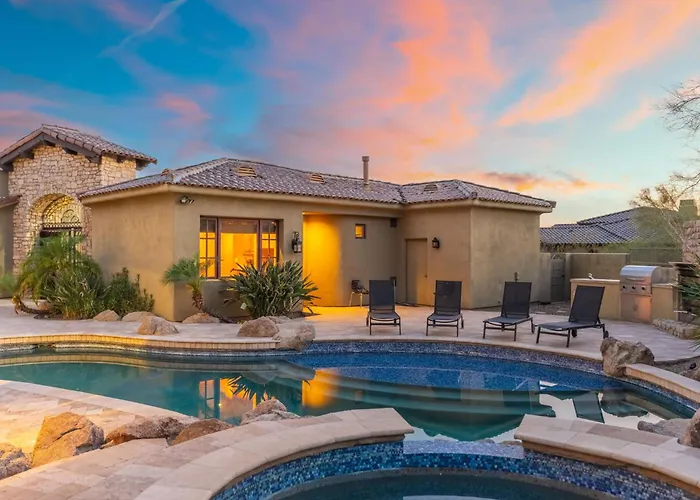 Luxury Estate With Pool Desert Views & Casita Dom wakacyjny Cave Creek