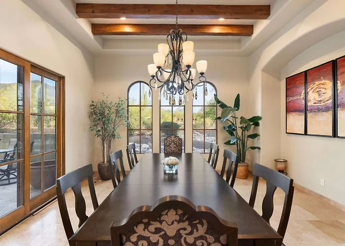 Luxury Estate With Pool Desert Views & Casita